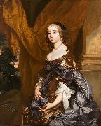 Sir Peter Lely Lady Mary Fane oil